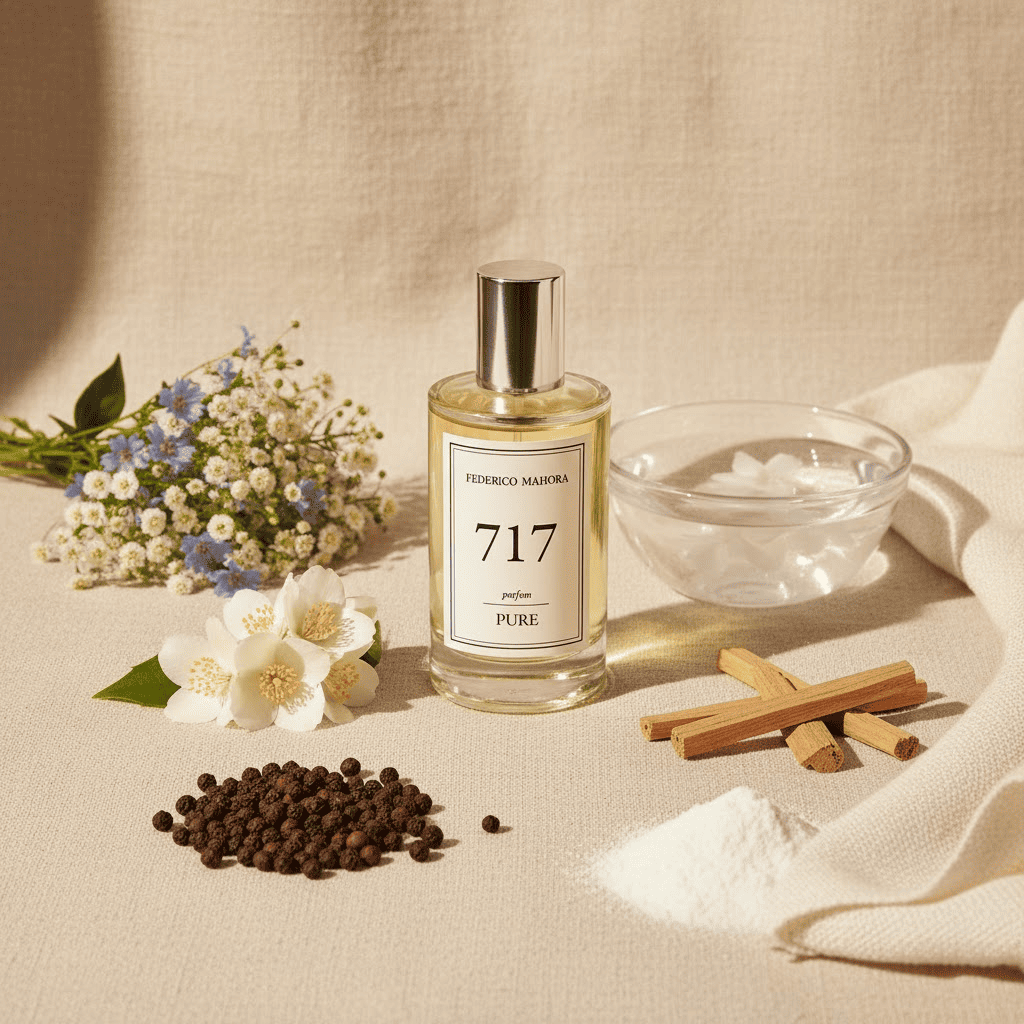 Dámsky parfum FM 717 Inšpirovaná NARCISCO RODRIGUEZ Pure Musc / PURE .. (50ml)