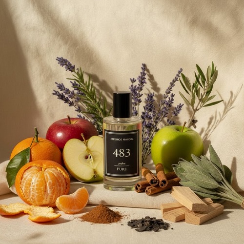 Pánsky parfum FM 483 Inšpirovaná HUGO BOSS Bottled Infinite - PURE .. (50ml)