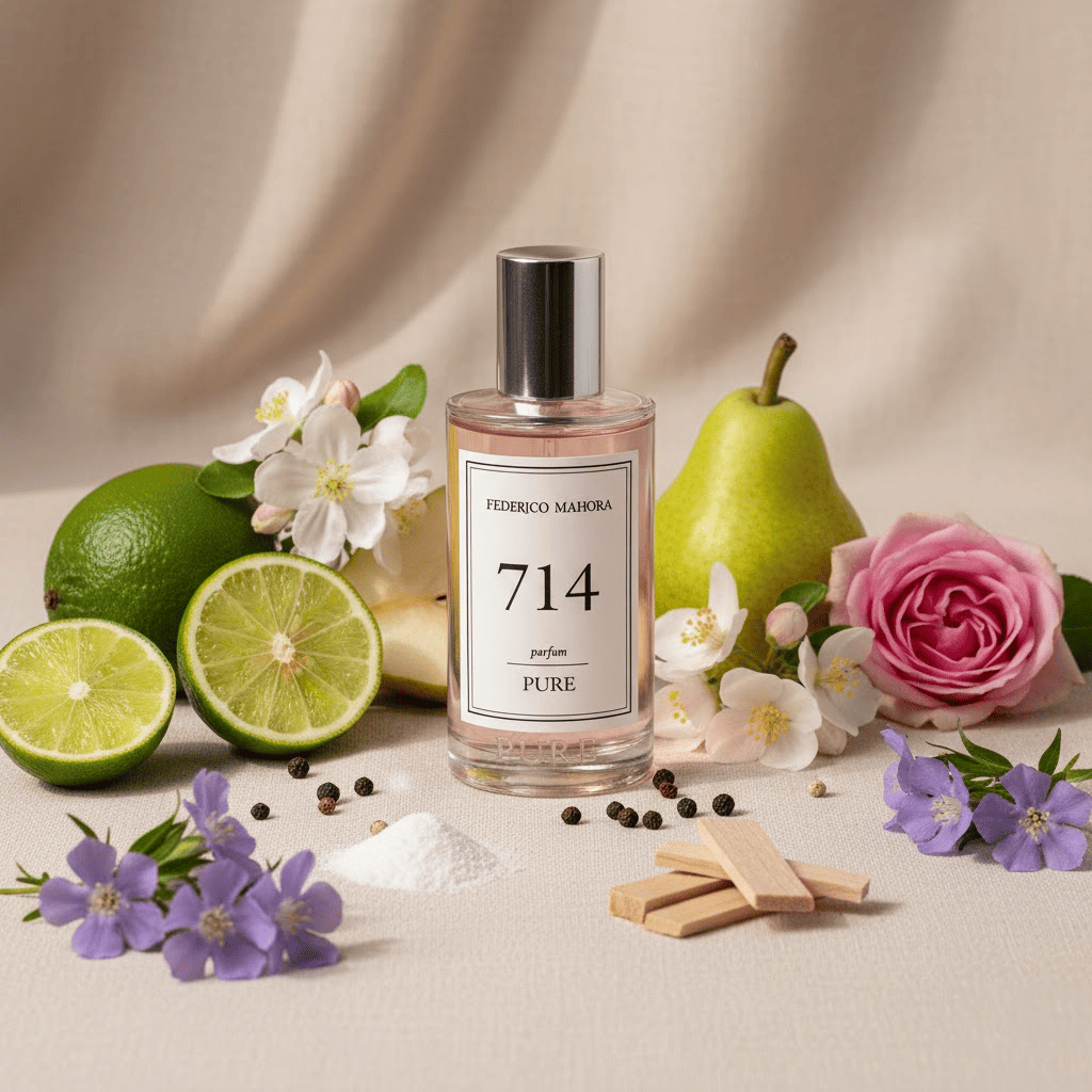 Dámsky parfum FM 714 Inšpirovaná CAROLINA HERRERA  212 - PURE .. (50ml)