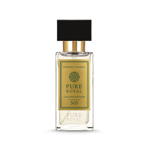 Parfum FM 505 GOLDEN EDITION Inšpirovaná BYREDO Vanille Antique  - PURE ROYAL .. (50ml) 